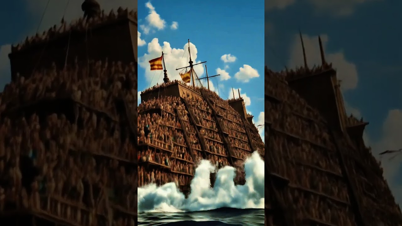 Ship is sinking in the sea 😱#shortsfeed #ai #shorts #shipsinking
