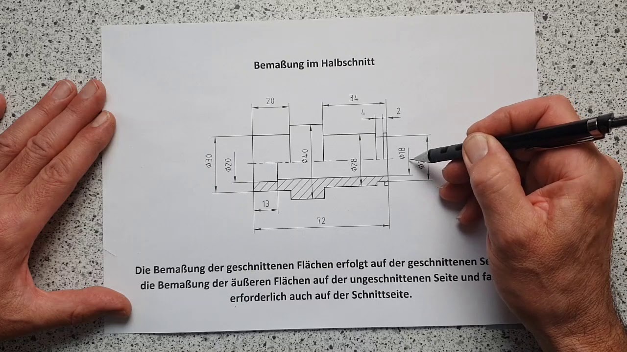 Halbschnitt