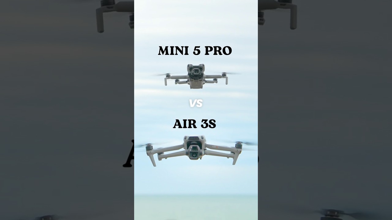 DJI Mini 5 Pro vs Air 3s - Video Quality Comparison #djimini5pro #djiair3s