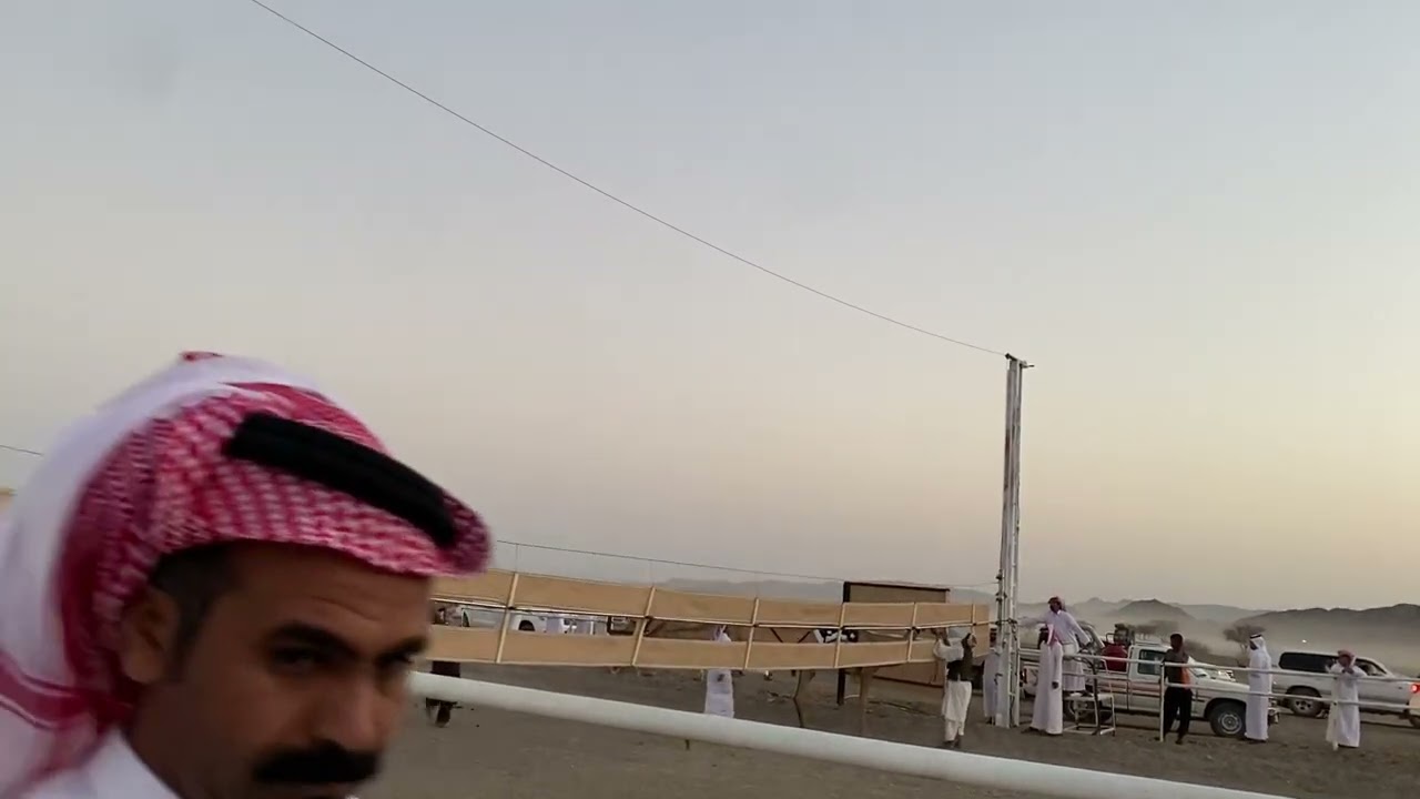 المركز الاول وهيله لـ فارس نواف الجهني في ميدان العيص 1443/11/12