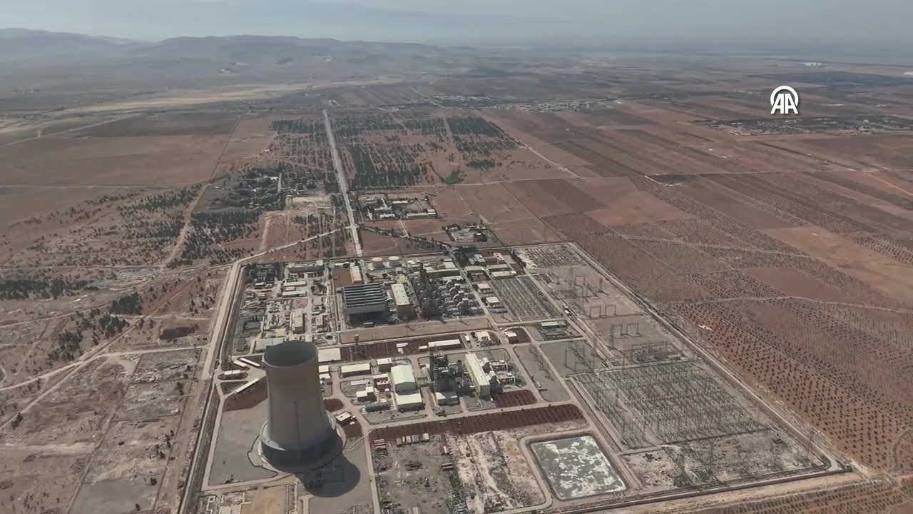 Azerbaijani gas transferred from Türkiye to Syria has begun pumping to the Jandar Therml Power Plant
