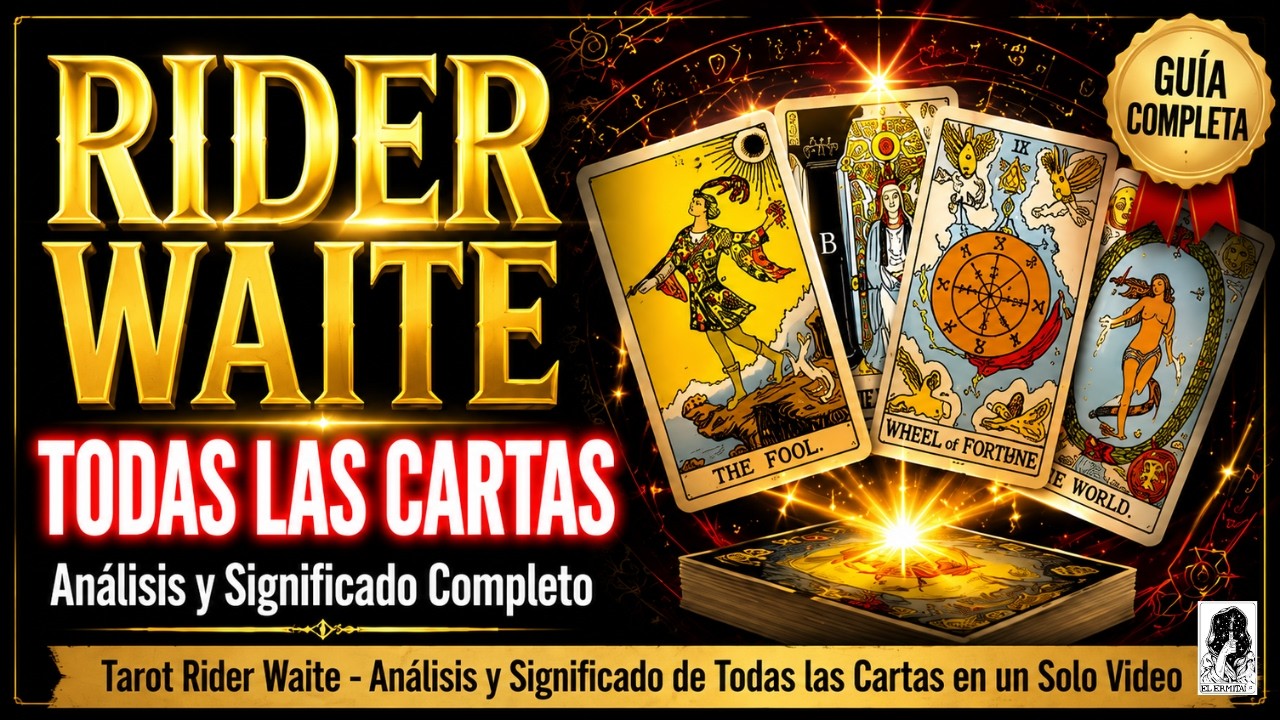 Tarot Rider Waite -An&aacute;lisis y Significado de Todas las Cartas en un Solo Video