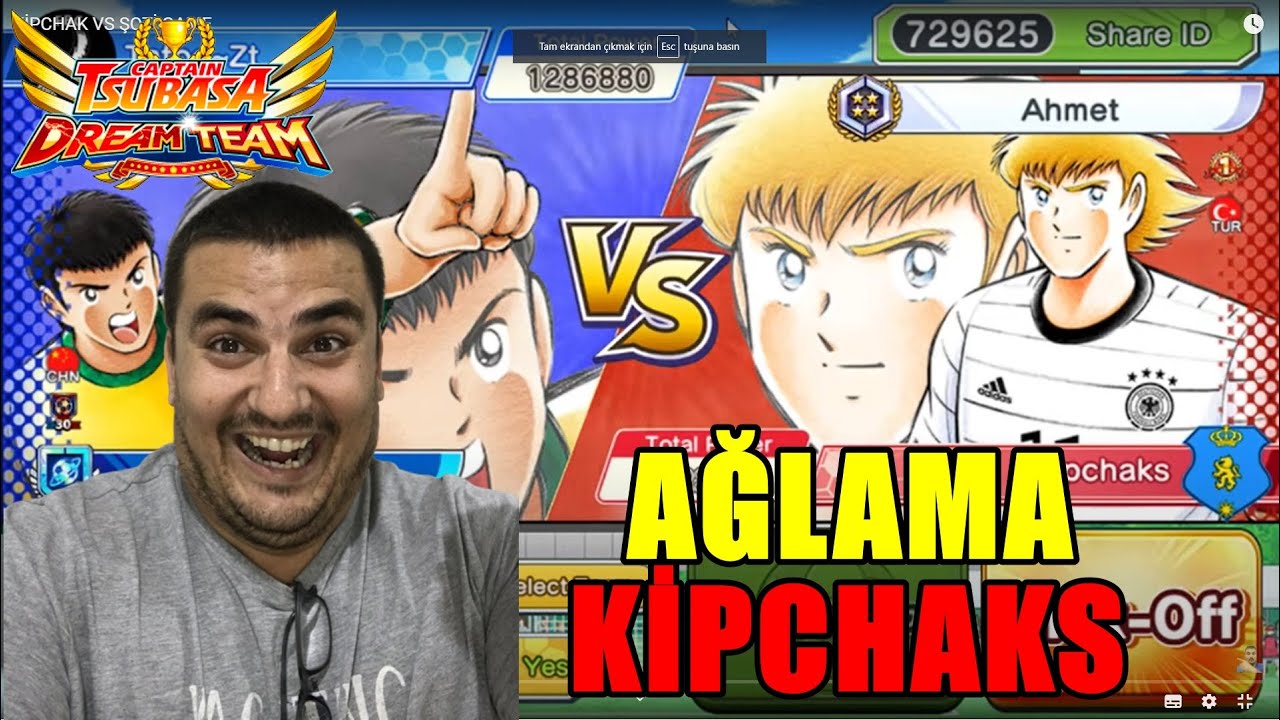 KİPCHAKS VS ŞOTİ GAME | CAPTAİN TSUBASA DREAM TEAM