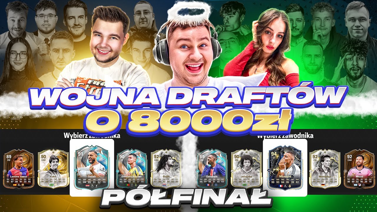 WOJNA DRAFTÓW PLKD vs Klqudka o 8000 zł | PÓŁFINAŁ FC25