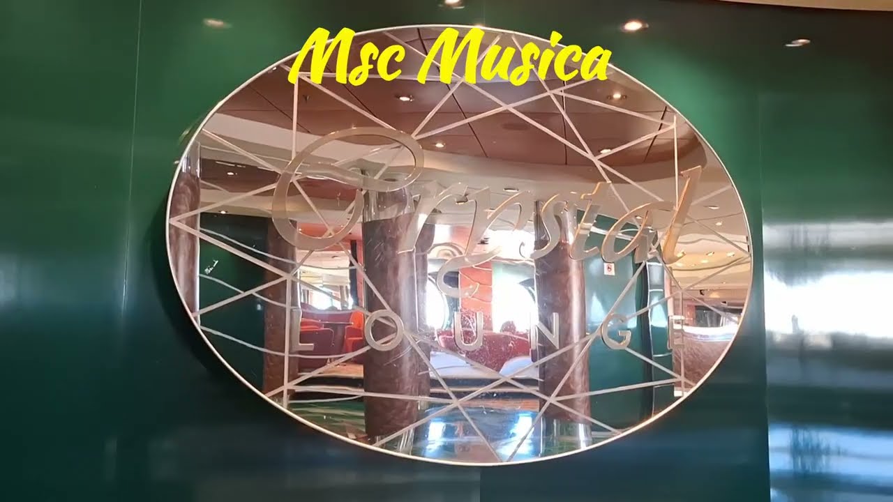 Msc Musica #mscmusica #msccruise #cruiseship #walk #deck7 #bar