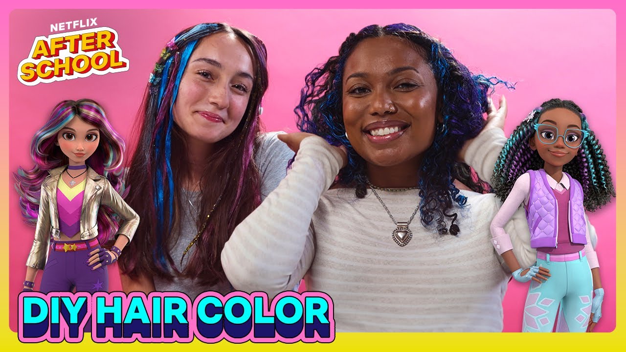 Unicorn Academy Rainbow Hair Makeover! 🦄🌟 Netflix After School