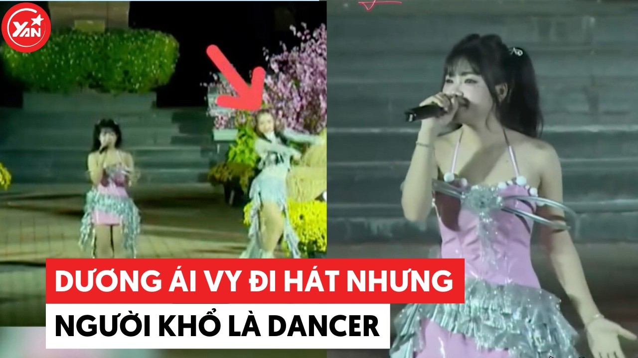 Dương Ái Vy đi hát nhưng người khổ là dancer: Ca sĩ live hụt hơi vũ công vẫn cố gồng nương theo idol