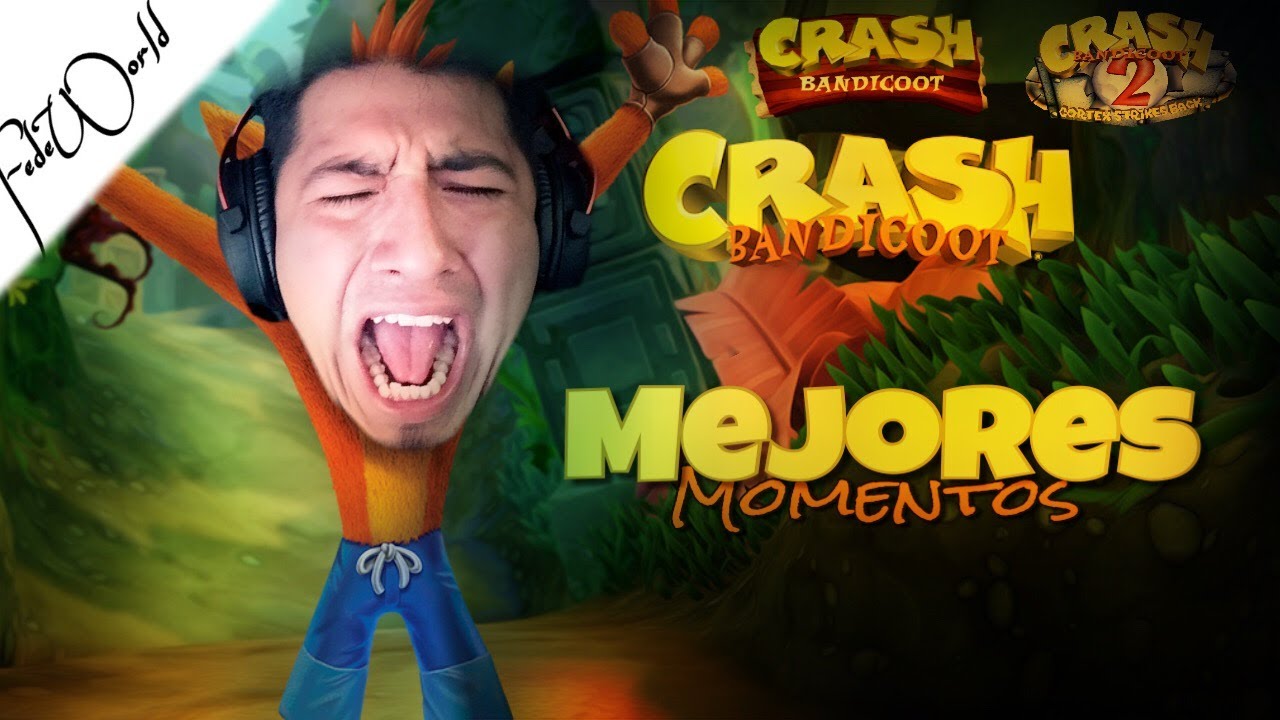 Crash Bandicoot N Sane Trilogy - 1 & 2 - FedeGames / Mejores Momentos