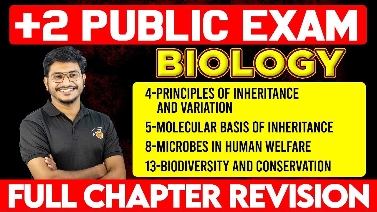 Plus Two Biology Public Exam | Chapters 4, 5, 8, 13  | Eduport Plus Two