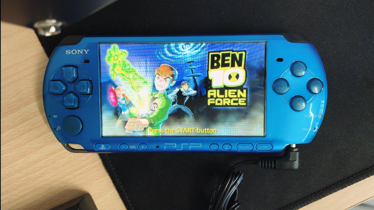 Ben 10 Alien Force • PSP 3000 Blue