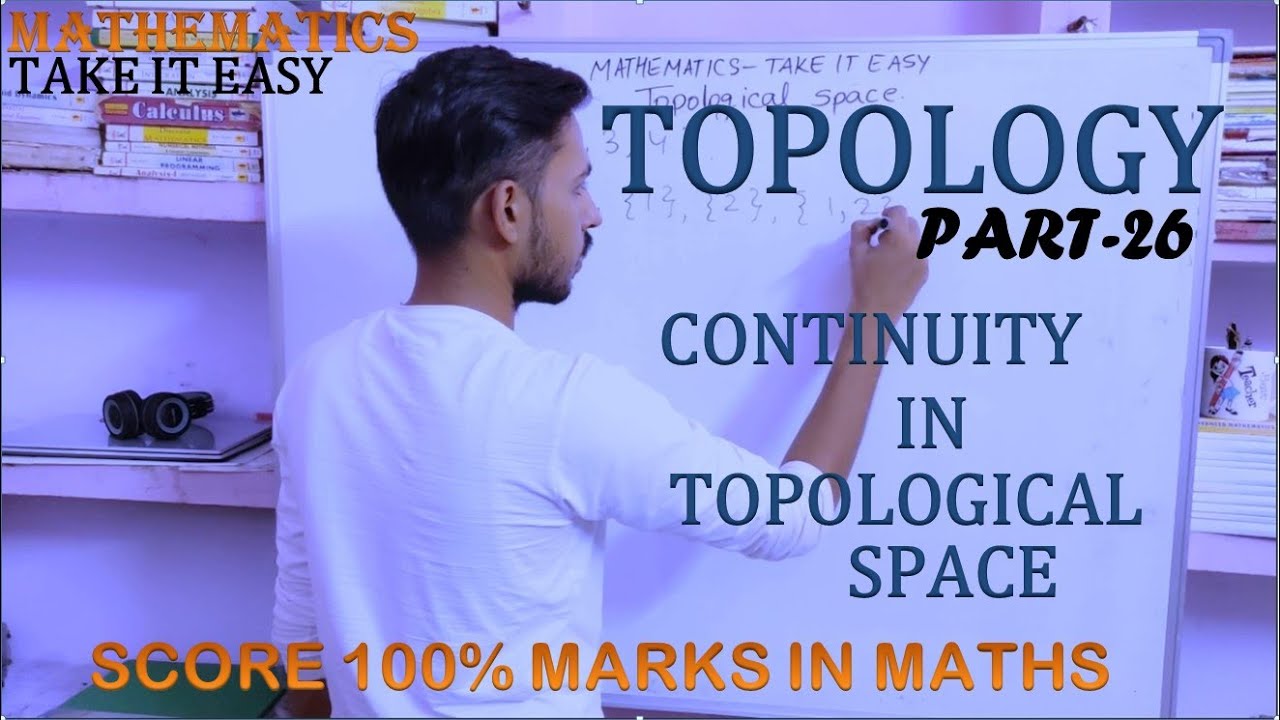 Continuity in topological space/ Examples of continuity/ Mathematics for M.A, M.sc/ by Vibhor tyagi