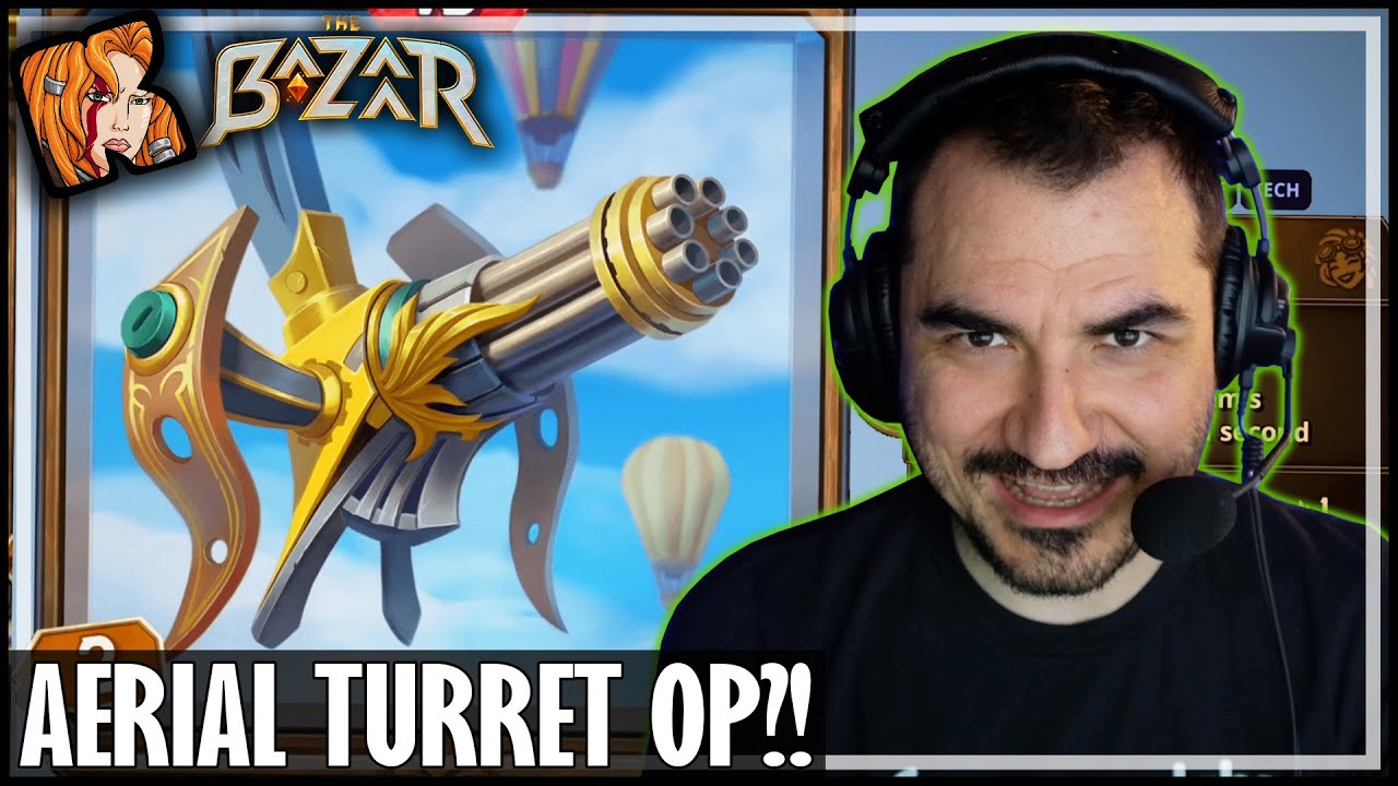 MY GREATEST TURRET EVER! - The Bazaar