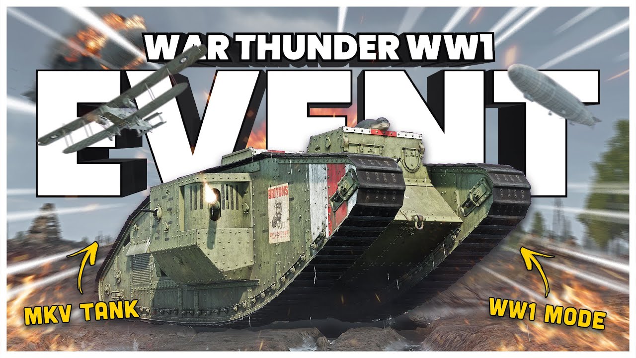 WW1 Tanks in War Thunder are INSANE (April Fools 2025 Event)