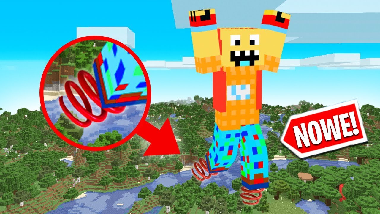 MINECRAFT, ale KAŻDY SKOK jest na 1000 METRÓW! (NIEBEZPIECZNE)