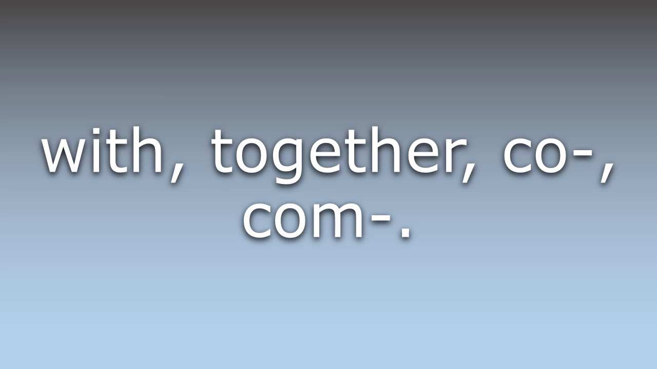 What does Syl- mean?