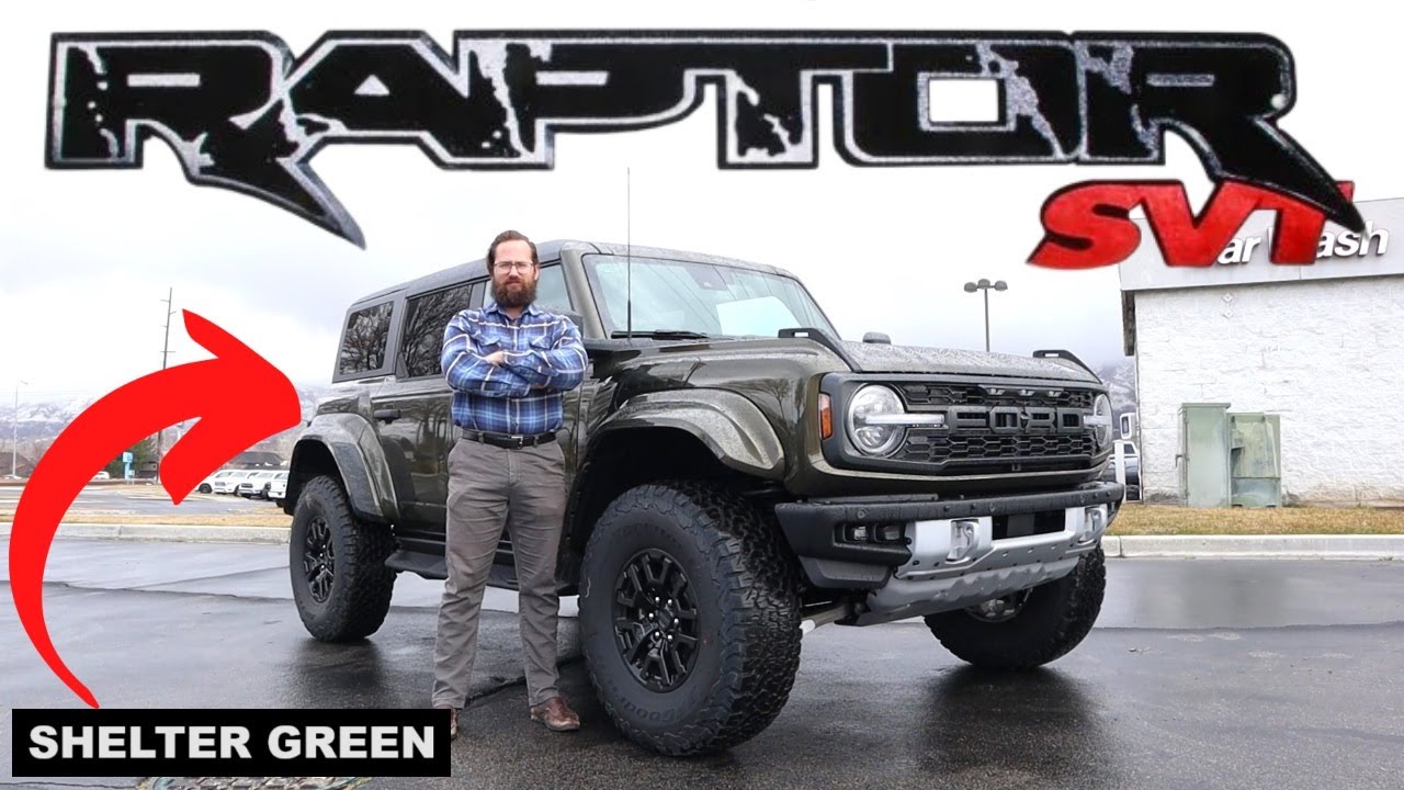 Ford Bronco Raptor 2024 года (Shelter Green): новый зеленый цвет Ford — это круто или нет?