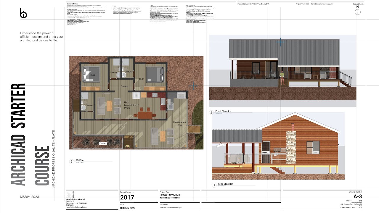 ArchiCAD Beginner Tutorial-AC Starter Course