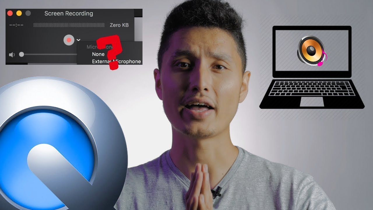 Как записать внутренний звук с помощью функции записи экрана QuickTime Player