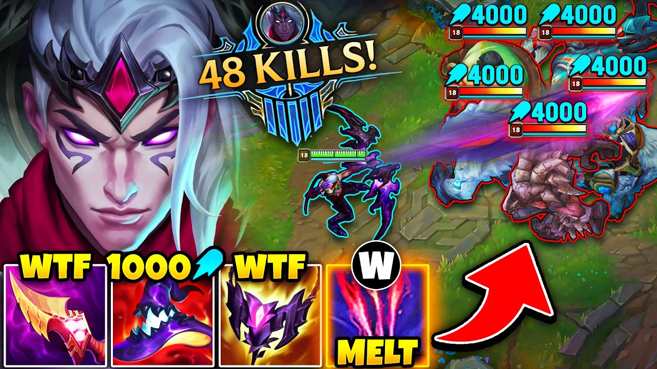 The enemies picked all Tanks, so I countered them with AP Varus (150,000 DAMAGE 48 KILLS)