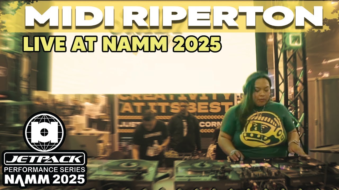 Midi Riperton DJ Set @ NAMM 2025 | JetPack Bags x Beat Junkies Performance Series