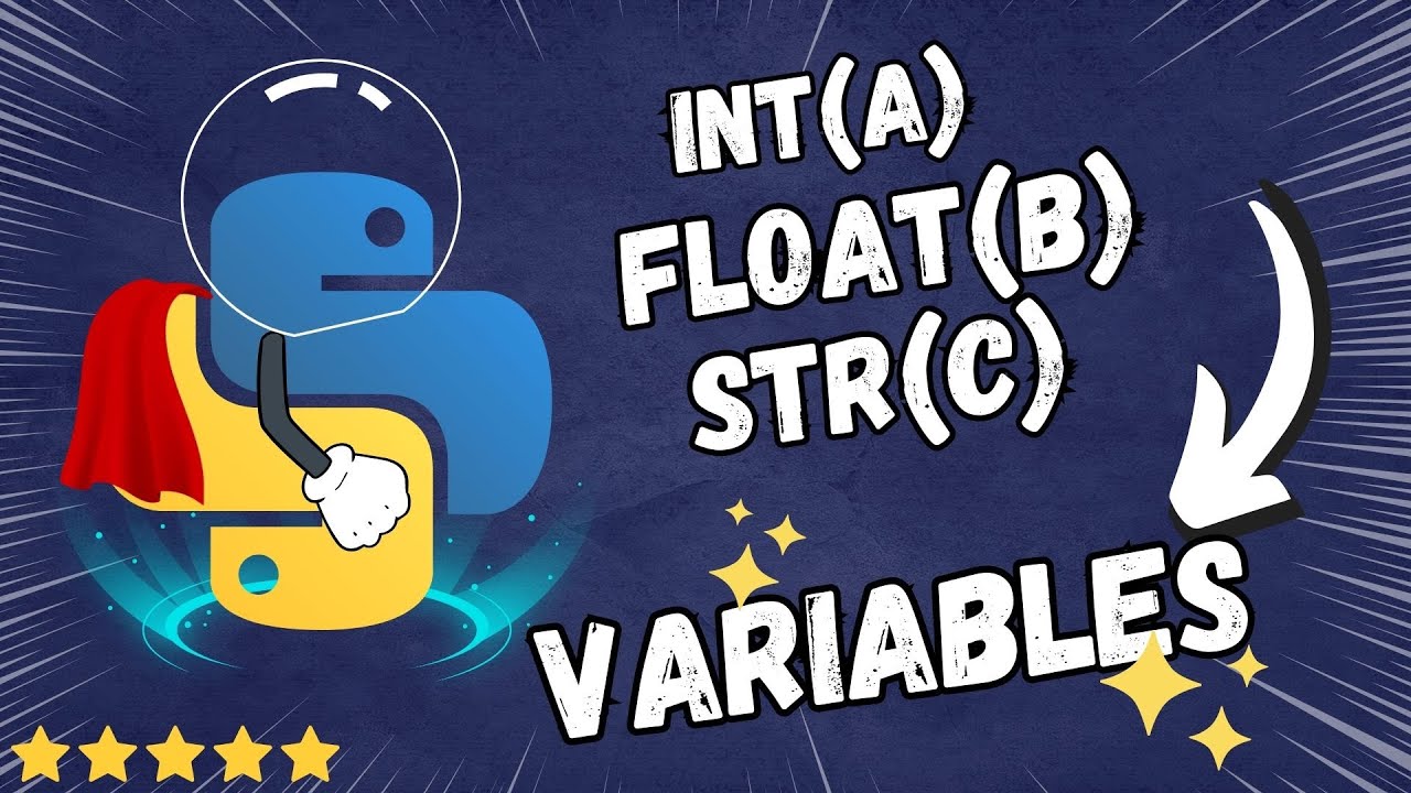 C&oacute;mo DEFINIR variables en Python | manejo y TIPOS de variable en Python