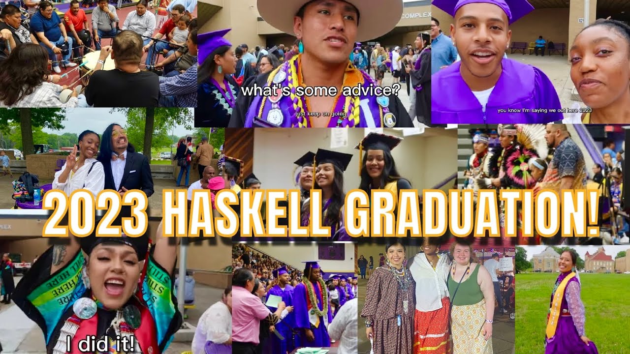 GRADUATION 2023! 💛💜 HASKELL INDIAN NATIONS UNIVERSITY| blessedafroindigenous