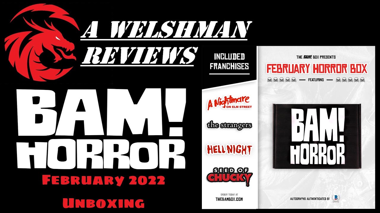February 2022 Bam!Horror Box Unboxing