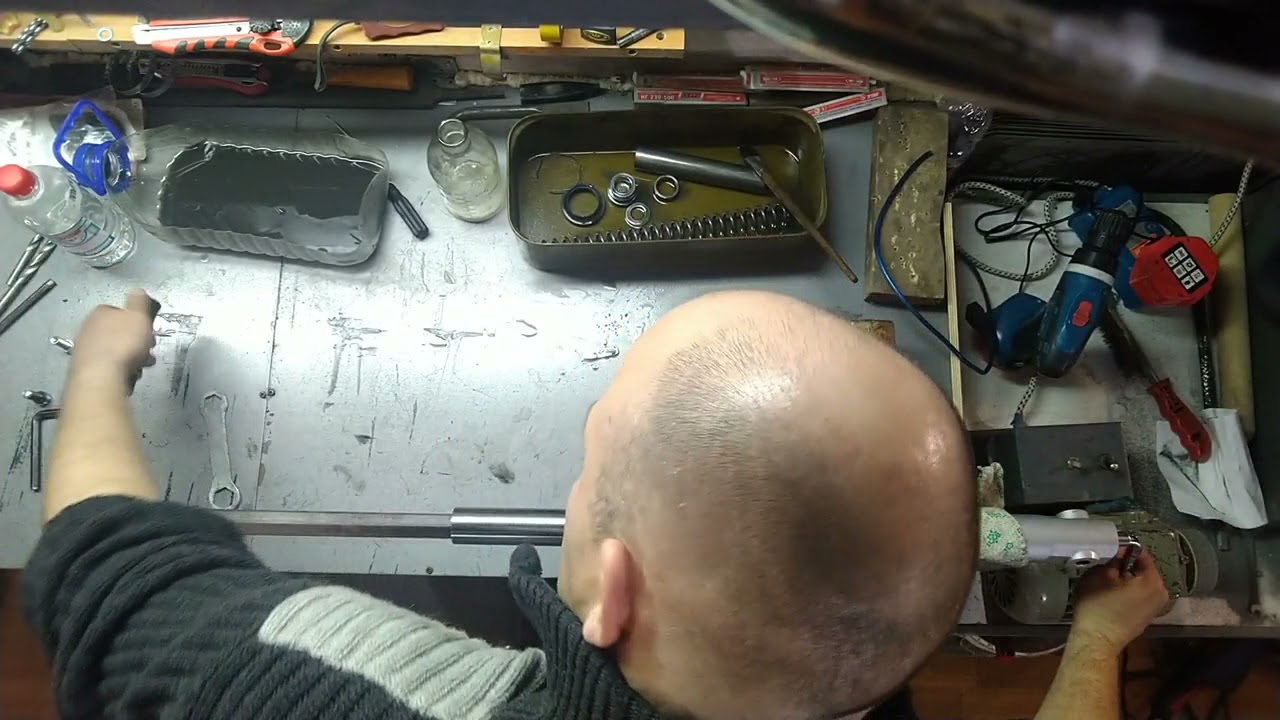 замена масла и сальников в вилке Yamaha YBR 250 (YS 250 FAZER)