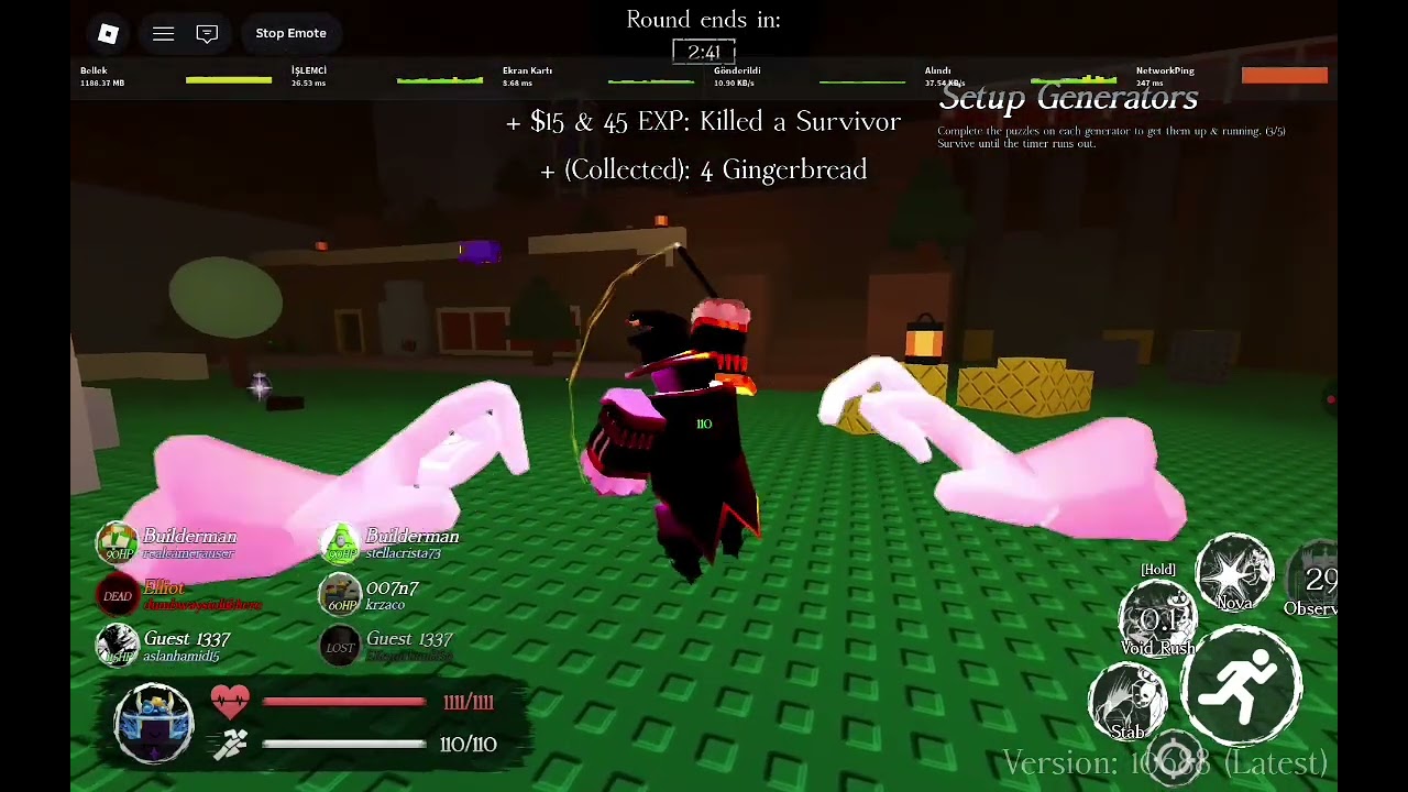 Forsaken server wiping with narrator noli (on 250 ping)