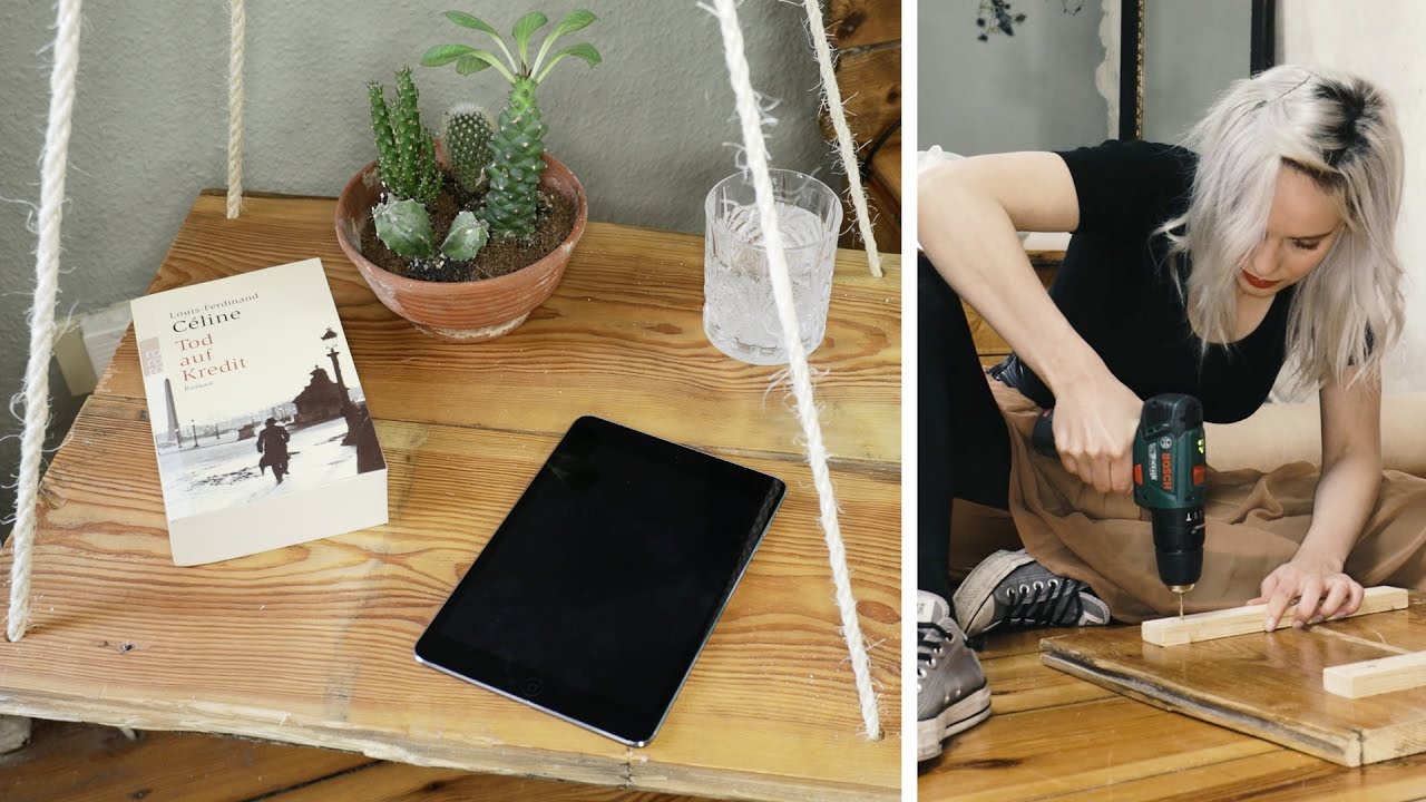 Hängender Nachttisch #4 MAKE OVER Schlafzimmer | DIY | Jelena