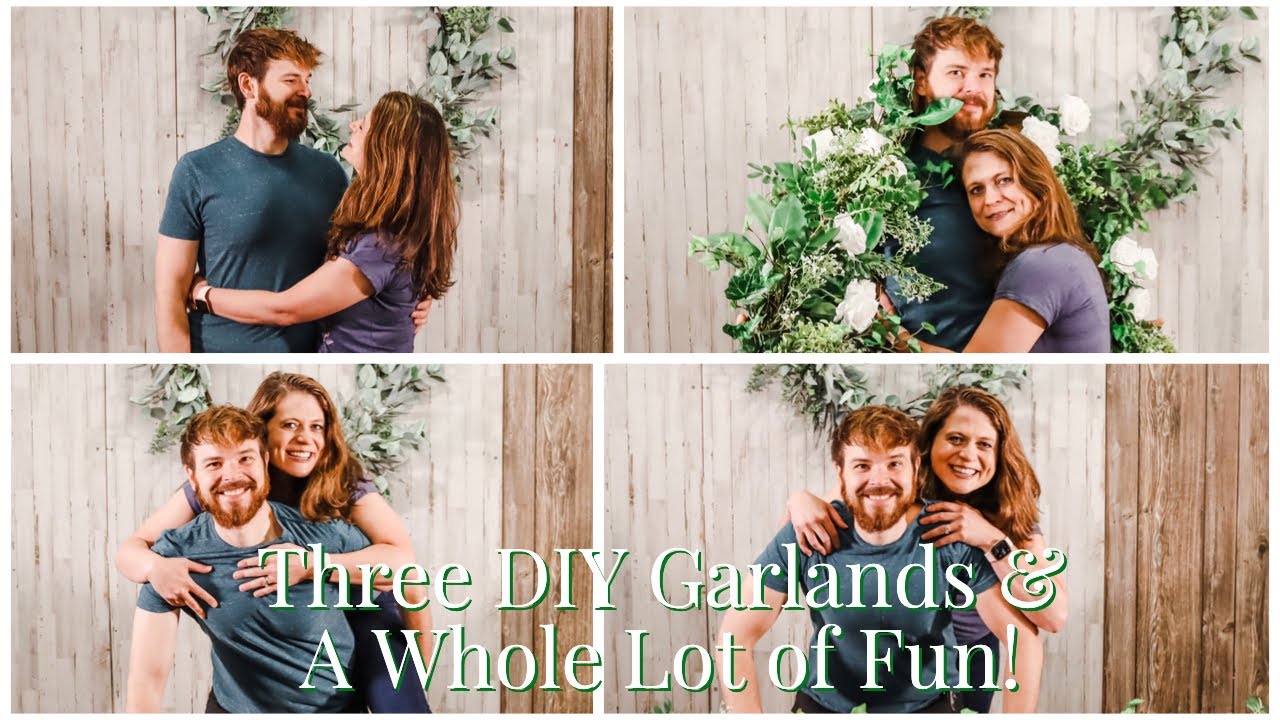 Three DIY Garlands to use in Home Decor, Weddings and Events (2021)