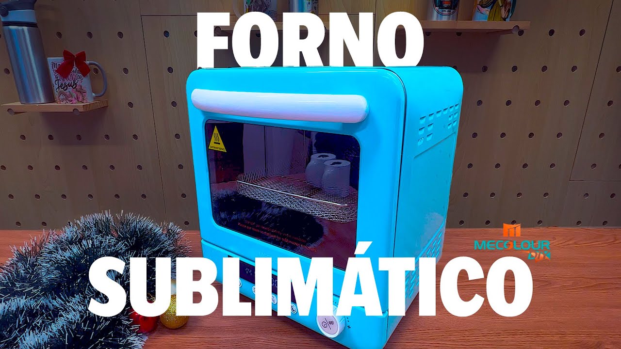 Como Usar o Forno Sublim&aacute;tico Mecolour para Personalizar Canecas com Facilidade!
