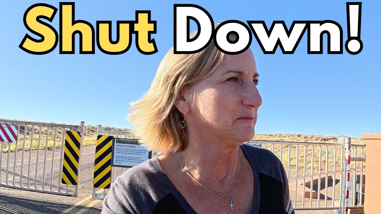 RV Plans Ruined // Petrified Forest National Park CLOSED