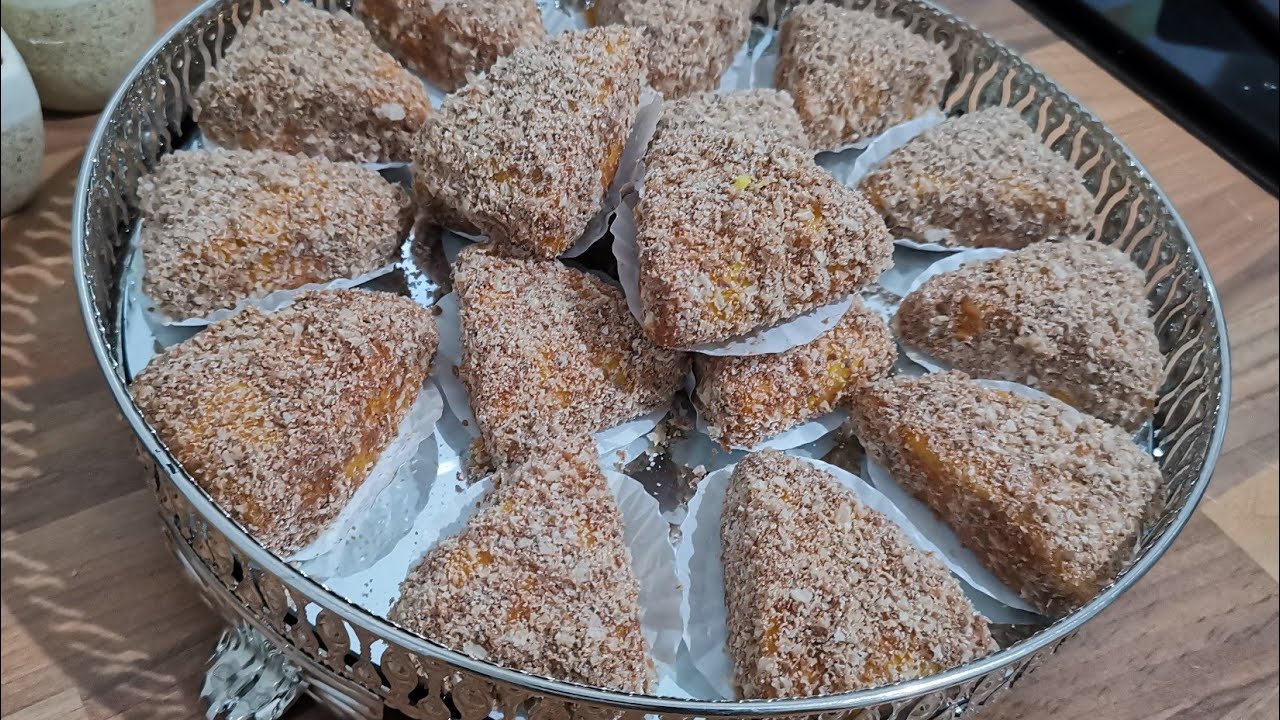 حلوة فرماج و الغوفريط بدون بيض بنينة ومميزة👌جربوها سهلة واقتصادية
