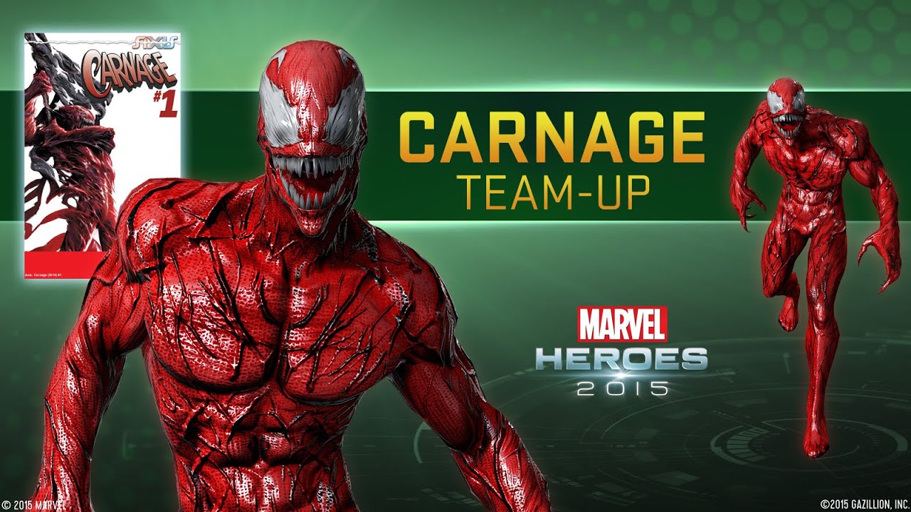 Carnage Team-Up - Marvel Heroes 2015 - Featuring 