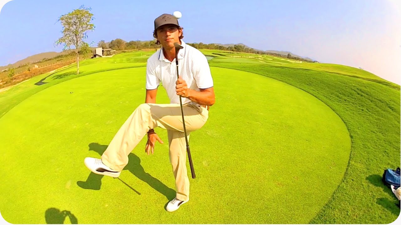Amazing French Golf Club Trick Juggler