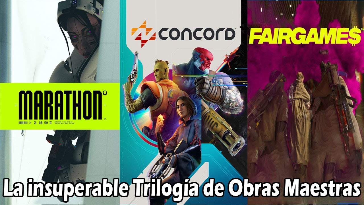 Concord 1 vs Concord 2 vs Concord 3. La mejor Trilogía de videojuegos de la historia