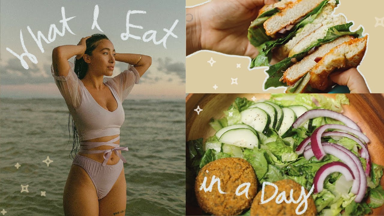 What I Eat in a Day to Feel Good | vegan & easy