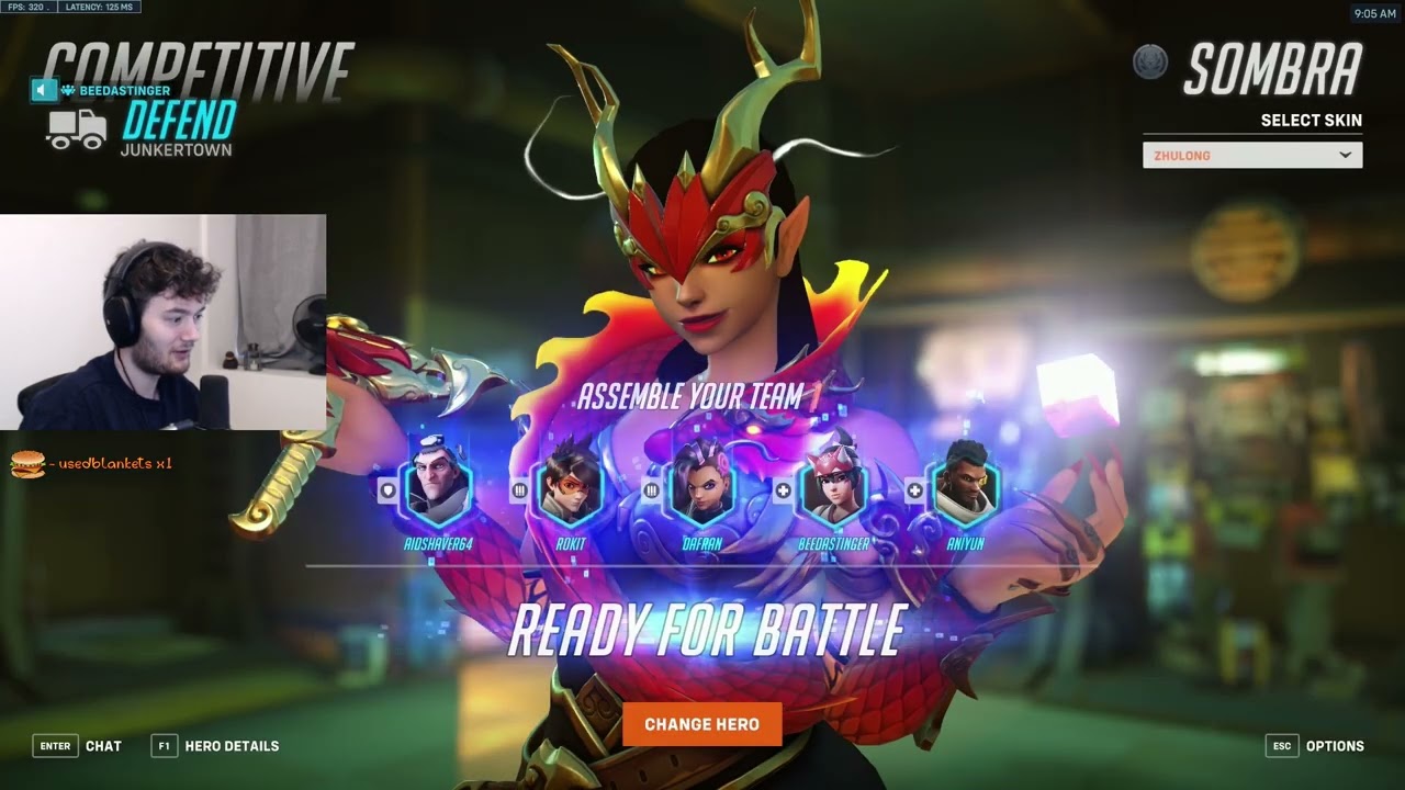 Overwatch 2 Tracking God Dafran Tryhard Flex DPS Gameplay