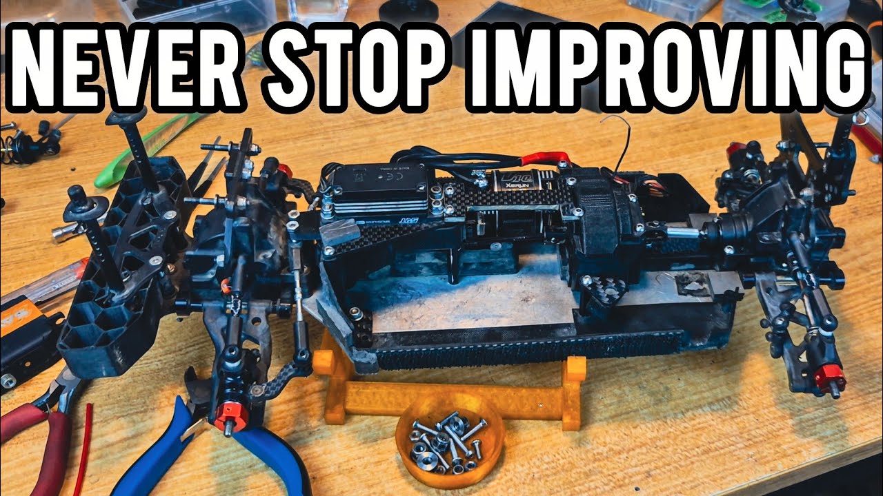 Upgrading My RC Rally Car – Stronger Chassis, Better Performance!