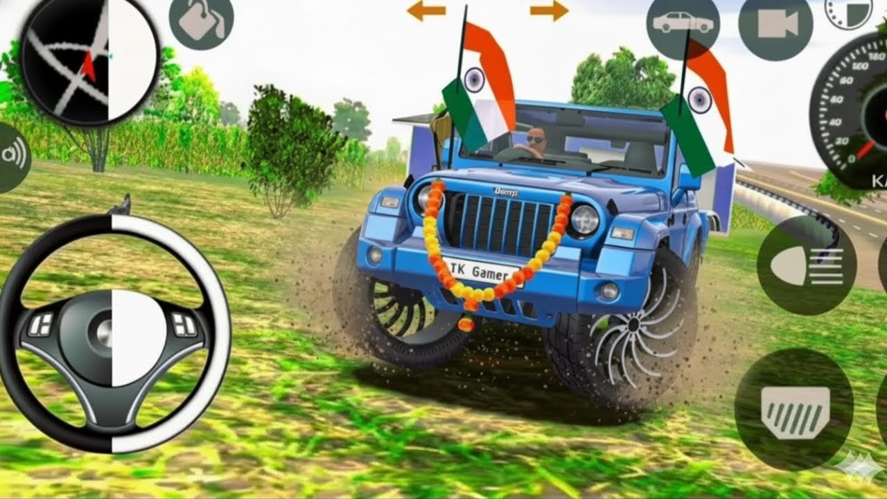 Modified indian Mahindra Thar Game | Indian Thar Android-Gameplay