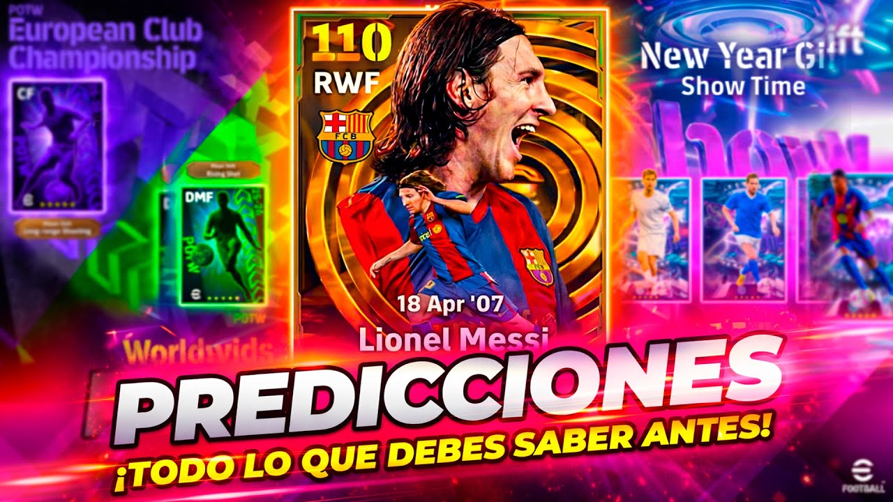 🎆&iexcl;Llegar&aacute; A&Ntilde;O NUEVO 2026 a eFootball!🎇 TODO lo que DEBES SABER ANTES 🎁 Messi BIG TIME 🔥 Show Time 🎁