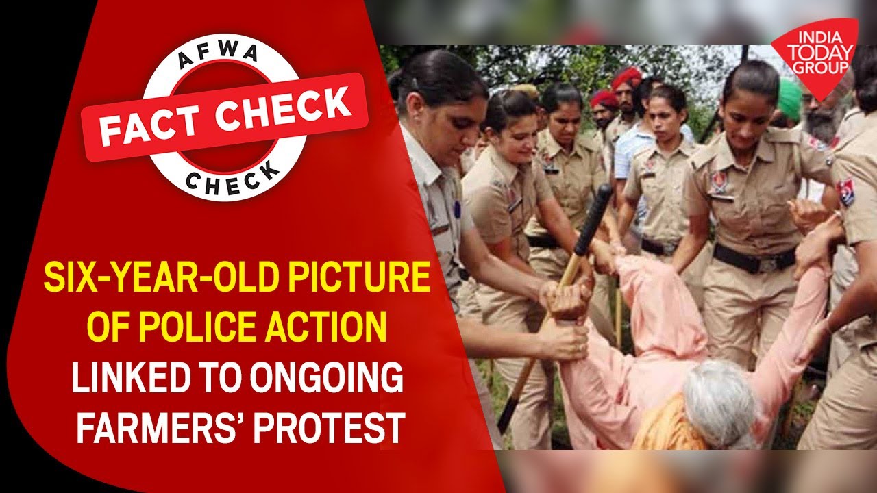 Six-Year-Old Picture Of Police Action Linked To Ongoing Farmers&rsquo; Protest | Fact Check | India Today