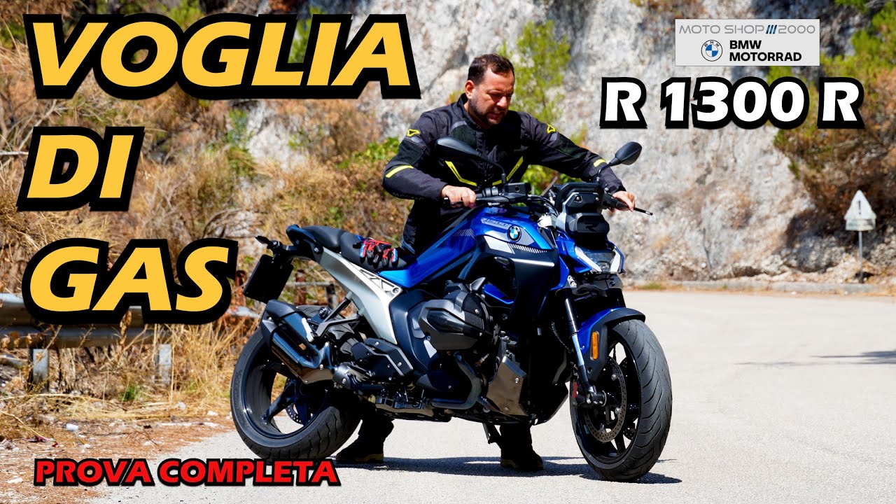 PROVA R 1300 R - PIU' CHE UNA ROADSTER PER BMW MOTORRAD