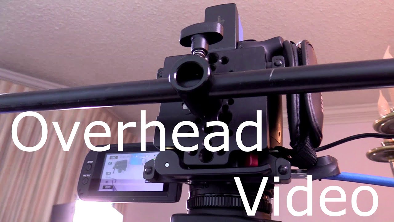 Overhead Videography using Kupo Grip Turtle Base Stand Kit and Kessler Kwik Release Mounts