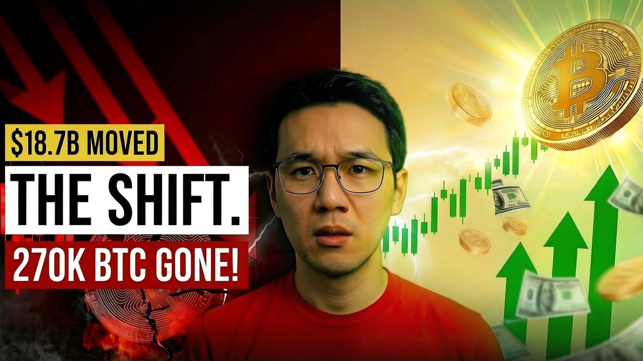 Selling Your Bitcoin? Whales Just Moved $18.7B The Other Way!