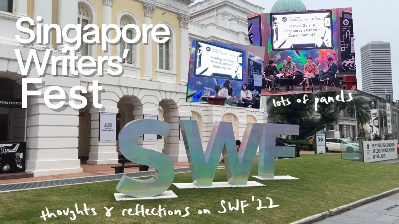 singapore writers' fest vlog | more rambles than anything really