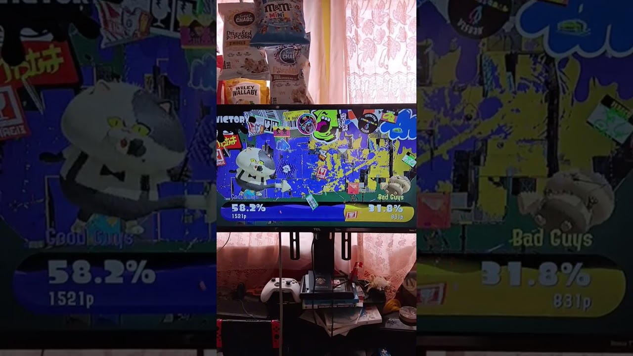Tri-Stringer almost got me #splatoon3 #turfwar