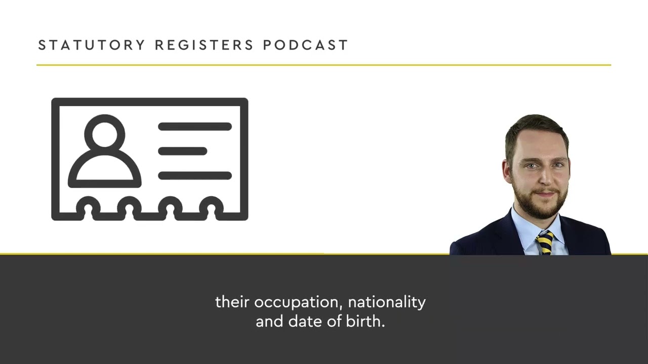 Statutory Registers Podcast - Luke Gregory