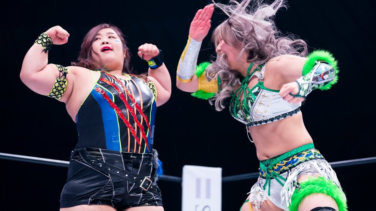 【スターダム】パワー vs パワー！高橋奈七永＆優宇 vs MIRAI＆壮麗亜美のゴッデス王座戦は肉弾戦に！-4.23横浜アリーナ大会-【STARDOM】